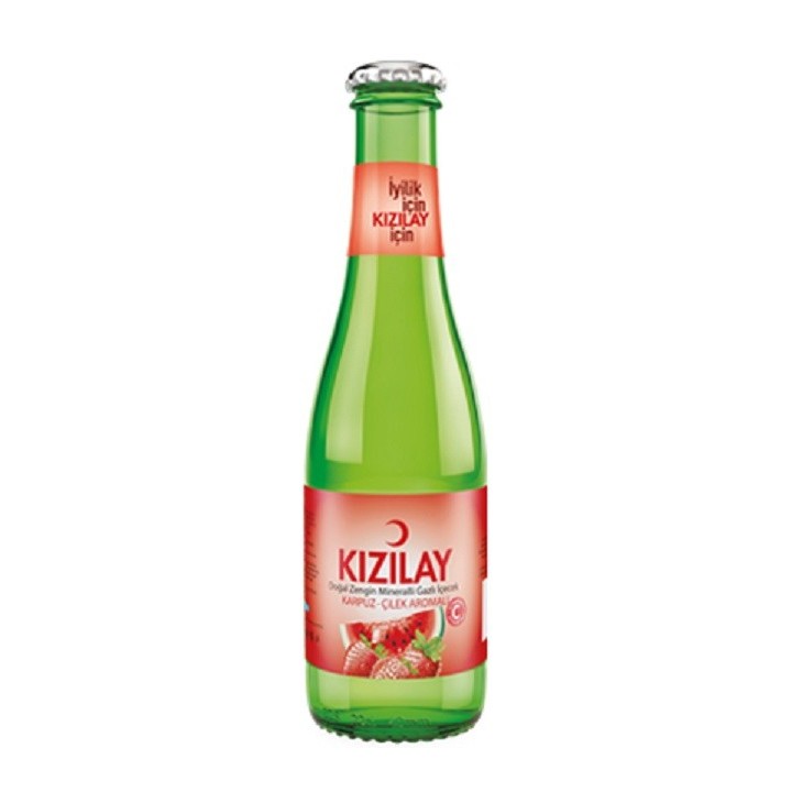 Kizilay Karpuz Cilek Aromali Maden Suyu 200Ml 6X4