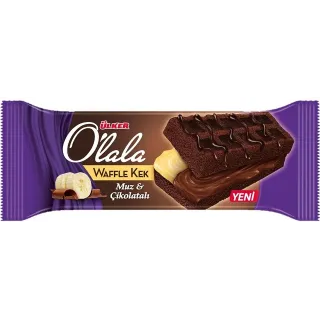 Olala Waffle Banane Choco 70Gr X12 Stock 1