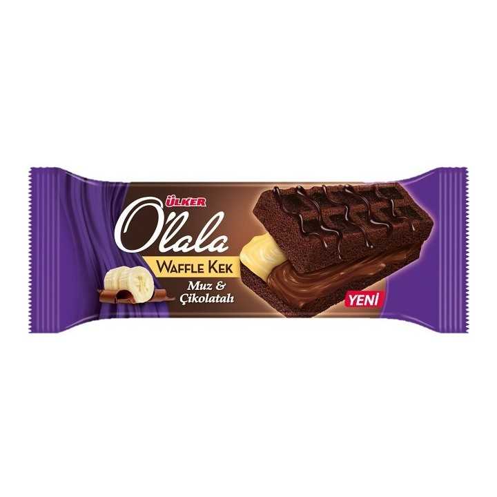Olala Waffle Banane Choco 70Gr X12 Stock 1