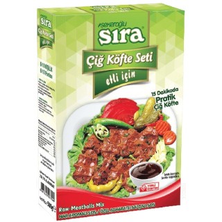 Sira Etli Cig Kofte Seti 500Gx12 Sira Etli Cig Kofte Seti 500Gx12