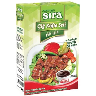 Sira Etli Cig Kofte Seti 500Gx12